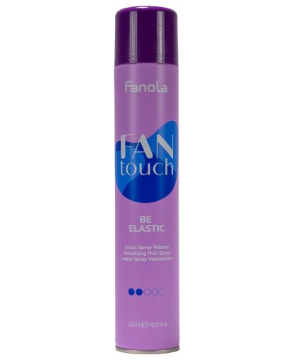 Еластичен лак за обем с лека фиксация  - Fanola Fantouch Volumizing Hair Spray Be Elastic 500мл