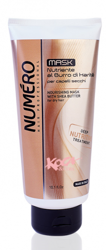 Подхранваща маска с масло от карите  - Brelil Professional  Numero Nourishing Mask 300 мл