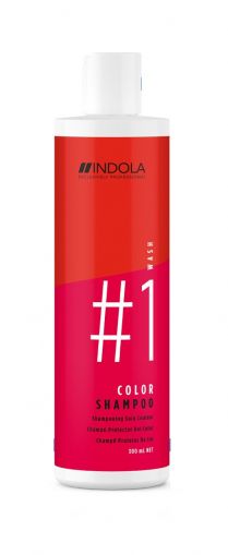 Шампоан за боядисана коса с протеини от копринена буба -  Indola Color Shampoo 300 мл