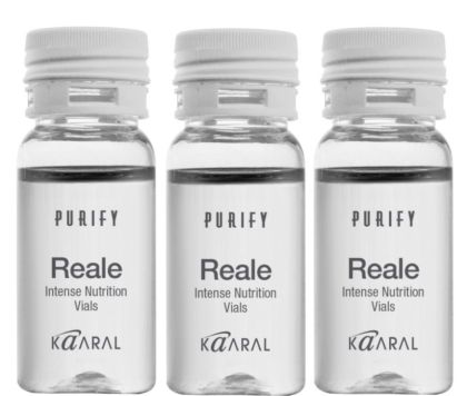 Ампули за увредена коса с пчелно млечице - Kaaral Reale Intense Nutrition Vials 3бр12 мл