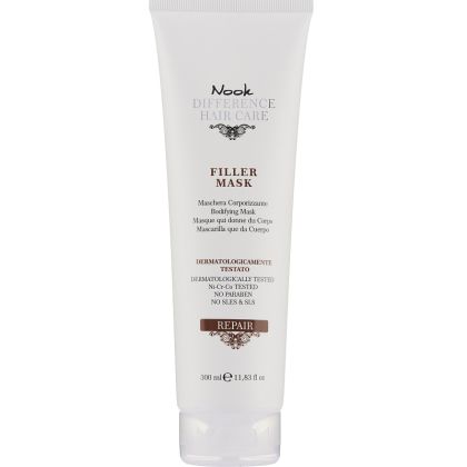 Възстановяваща филър маска за тънки коси -  Nook Repair Filler Mask 300 мл