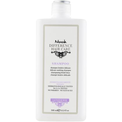 Успокояващ шампоан - Nook Leniderm Shampoo 500 мл