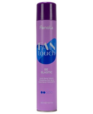 Еластичен лак за обем с лека фиксация  - Fanola Fantouch Volumizing Hair Spray Be Elastic 500мл