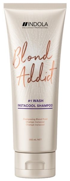 Шампоан за студено русо - Indola Blond Addict Instacool Shampoo 250 мл