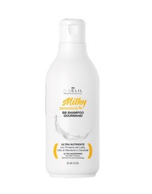 Млечен сметанов гурме шампоан - Brelil Professional BB Milky Sensation Shampoo Gourmand 1000 мл