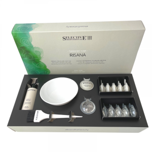 Комплект терапия маска за увредена коса със слуз от охлюв - Selective Professional Risana Kit