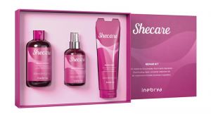 Промо комплект за възстановяване на увредена коса- Inebrya Shacare Kit