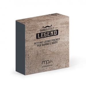 Дървен гребен за брада и мустаци -  Legend  Barber Style Pocket