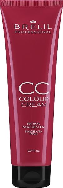 Оцветяващ CC Крем Магента - Brelil Professional CC Cream Rosa Magenta -150 мл