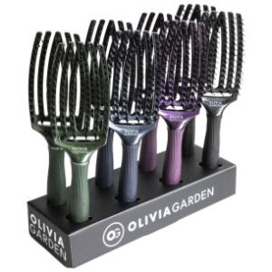 Професионална четка с глигански косъм (лимитирана серия)- Olivia Garden Finger Combo Midnight  Desert Edition Brush