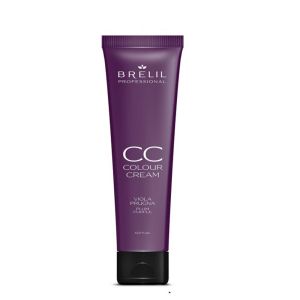Оцветяващ CC Крем Виолетово -Brelil Professional  CC cream Plum -150 мл