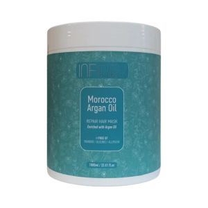 Възстановяваща маска за коса с арганово масло - Infinity Care Qure  Morocco Argan Oil Repair Hair Mask  1000 мл