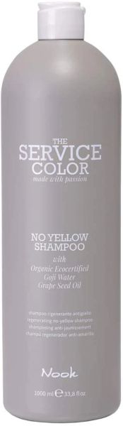 Анти-жълт шампоан за руси коси - Nook No Yellow Shampoo 1000 мл