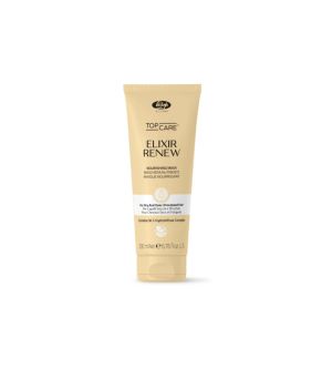 Подхранваща маска с масло от камелия за третирани и увредени коси - Lisap Top Care Elixir Renew Nourishing 250 мл