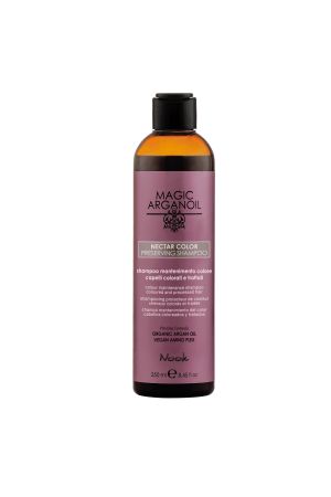 Кисел шампоан за боядисана коса - Nook Magic Argan Oil Nectar Color Preserving PH 5.0-5.5 Shampoo 250 мл