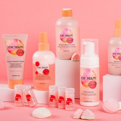 Keratin - Серия с кератин за възстановяване на косата