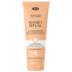 Възстановяваща маска за коса след слънце - Lisap Milano Sunset Ritual After-Sun Repairing Mask 200 мл