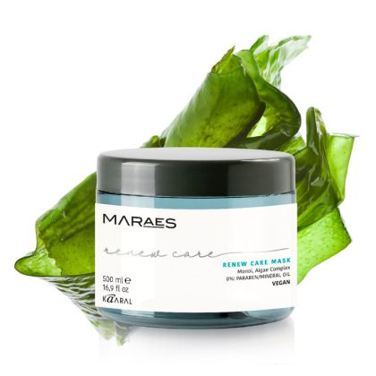 Маска за уредена коса и морски водорасли и масло от монои - Kaaral Maraes Renew Care Mask 500 мл