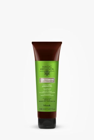 Лек крем за къдрава и чуплива коса - Nook Magic Arganoil Curly Forever Styling Cream 150 мл