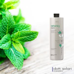 Освежаващ шампоан с мента - Dott. Solari Professional Shampoo  Refreshing Mint 1000 