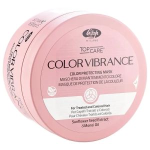 Маска за удължаване трайността на  боядисана коса - Lisap Top Care Color Vibrance Color Protecting Mask 200 мл