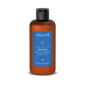 Хидратиращ шампоан за блясък с кафяви и червени водорасли - Vitality's Idratante Care&Style Hydra Gloss Shampoo 250 мл